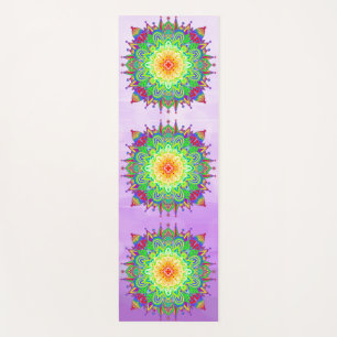 Tapete De Yoga Rainbow Mandala Yoga Mat