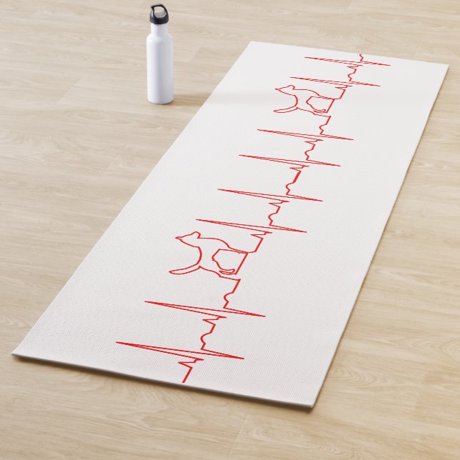 Tapete De Yoga Red Dog Heartbeat Yoga Mat (In Situ)