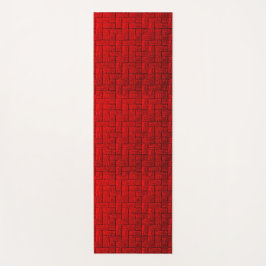 Tapete De Yoga Red Maze Yoga Mat