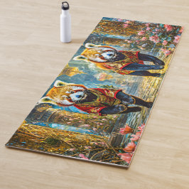 Tapete De Yoga Red Pandas Jade Palace Design por Rich AMeN Gill