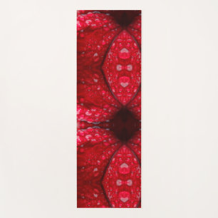 Tapete De Yoga Red Petunia Ikat 4