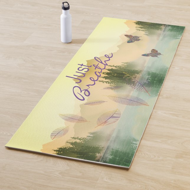 Tapete De Yoga Reflexão da Montanha Citrus SÓ RESPIRA (In Situ)