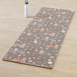 Tapete De Yoga Retro Bikes Yoga Mat