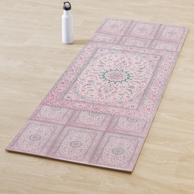 Tapete De Yoga Retro Moderno Elegante Vintage Persa (In Situ)