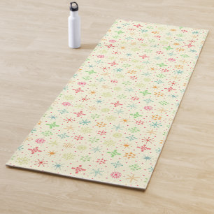 Tapete De Yoga Retro Stars Yoga Mat