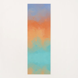 Tapete De Yoga Retro Sunset 