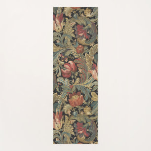 Tapete De Yoga Rich Floral Tapeçaria Brocade Antique Clássica