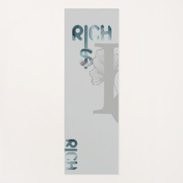 Tapete De Yoga RICH Yoga Mat Malhação Art Blue Ocean