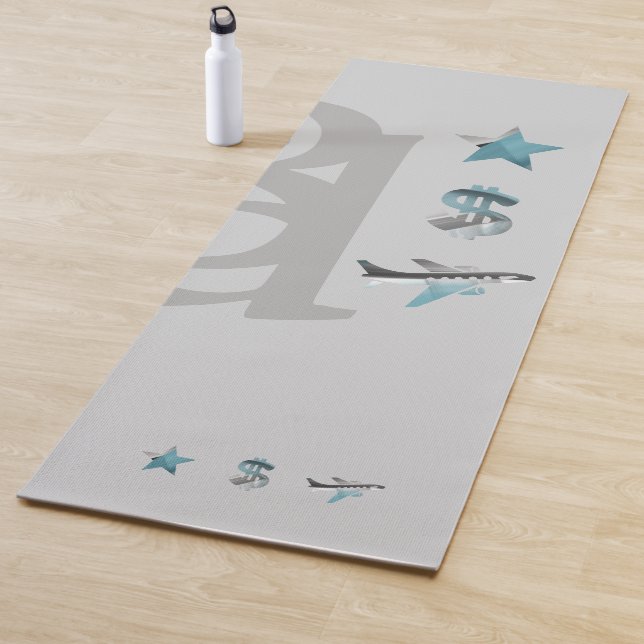 Tapete De Yoga RICH Yoga Mat Malhação Art Blue Ocean (In Situ)