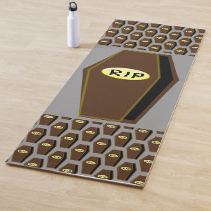 Tapete De Yoga RIP Halloween Coffin of Doom Yoga Mat
