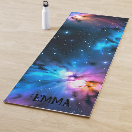 Tapete De Yoga Rochas Celestiais de Nome Personalizado das Estrel