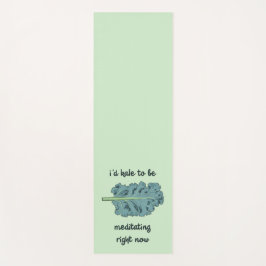 Tapete De Yoga "Romaine Calm - Meditação de Alface"