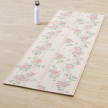 Tapete de Yoga Rosa Floral