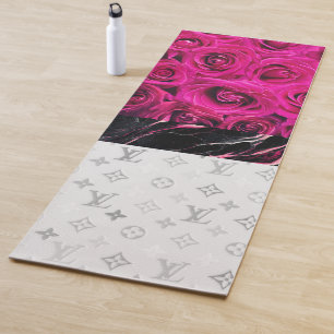 Tapete De Yoga Rosa Glitter Yoga Mat