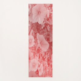 Tapete De Yoga rosa, ouro, flor, fantasia, elegante, padrão,