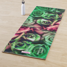 TAPETE DE YOGA ROSAS