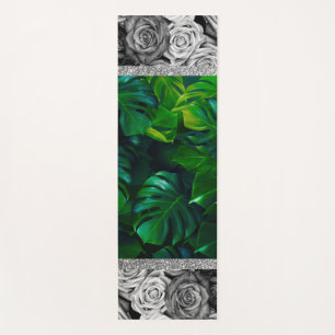 Tapete De Yoga Rosas Marble Glitter Yoga Mat