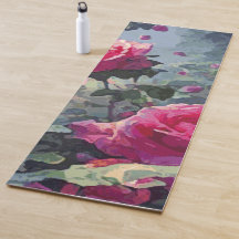 Rosas primavera - Yoga Mat