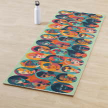 Rostos negros e coloridos celebrando a individuali