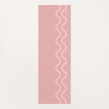 Roxo Bege Moderno Minimalista Linhas Onduladas Com