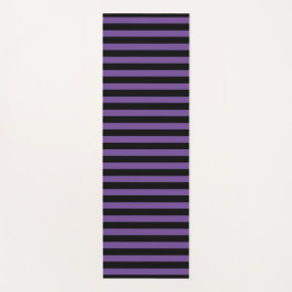 Tapete De Yoga Roxo Escuro e Negro Escuro