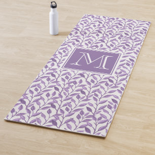 Tapete De Yoga Roxo Personalizado Deixa Yoga Mat