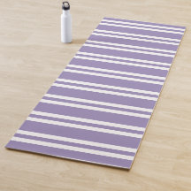 Roxo violeta e branco riscado