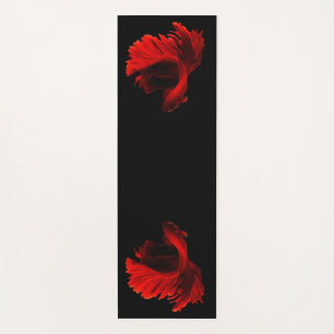Tapete De Yoga Ruby Red Siamese Fighting Fish