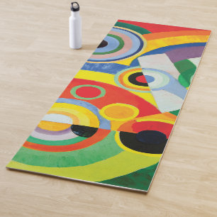 Tapete De Yoga Rythme, Joie de Vivre por Robert Delaunay