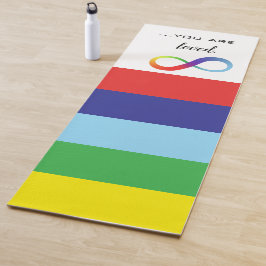 Tapete De Yoga Saco de mão Infinity Orgulho LGBTQ+