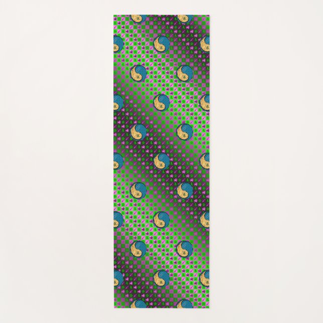 Tapete De Yoga Sagitário e Caprino de Água (Frente)