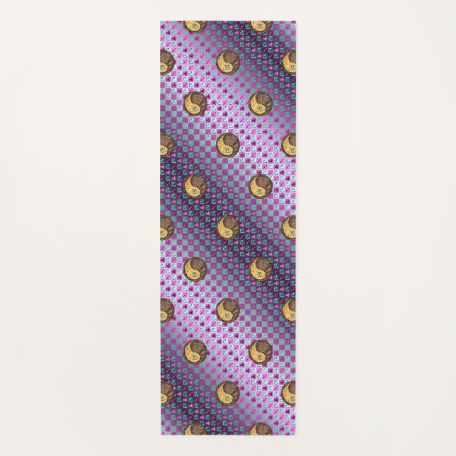 Tapete De Yoga Sagitário e Cobra da Terra (Frente)