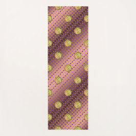 Tapete De Yoga Sagitário e Dragão Metálico