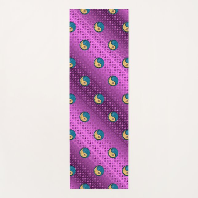 Tapete De Yoga Sagittarius & Water Rooster (Frente)