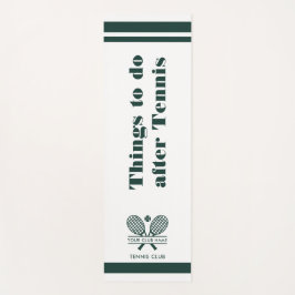 Tapete De Yoga Sala de Bloqueio de Jogadores de Nome da Equipe do