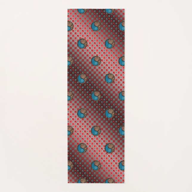 Tapete De Yoga Scorpio & Earth Rabbit (Frente)