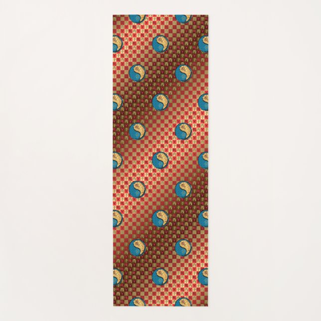 Tapete De Yoga Scorpio & Fire Rat (Frente)