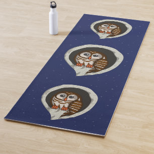 Tapete De Yoga Selene, a coruja Yoga Mat