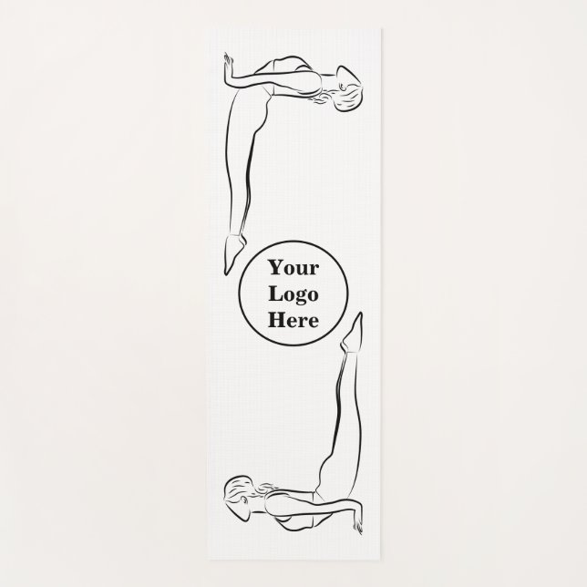 Tapete De Yoga Senhoras Yoga Mat com Imagem de Dose Cachorro Vira (Frente)