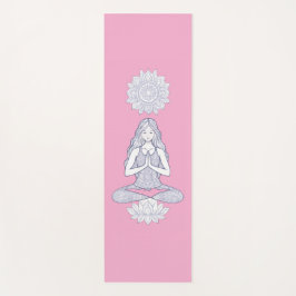 Tapete De Yoga Serenidade em Movimento - Meditação Mandala