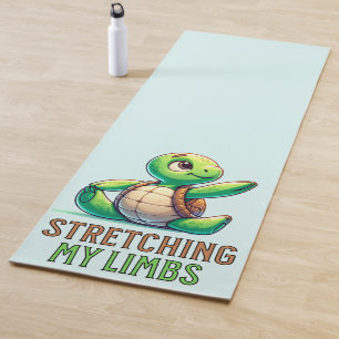 Tapete De Yoga Serenity Stretch: Tartaruga