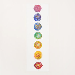 Tapete De Yoga Sete chakras - marca aquarela