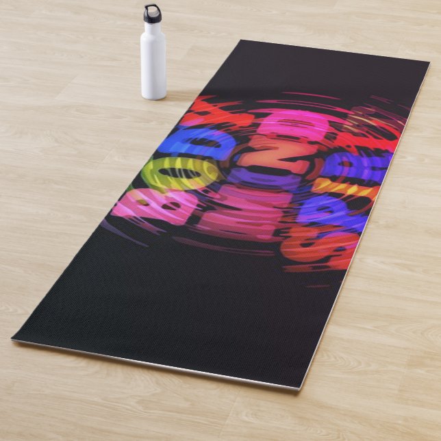 Tapete De Yoga Shanti "Body Mind Spirit" Peace Yoga Mat (In Situ)