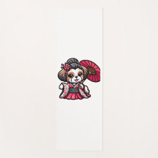 Tapete De Yoga Shih Tzu Dog Kimono