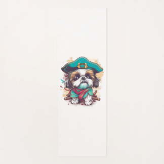 Tapete De Yoga Shih Tzu Dog Pirate
