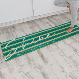 Tapete De Yoga Shine Like The Whole Universe is Yours Stripes