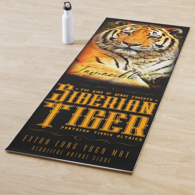Tapete De Yoga Siberian Tiger ヨガマット (In Situ)