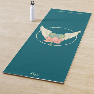 Tapete De Yoga Siga sua felicidade Yoga Mat