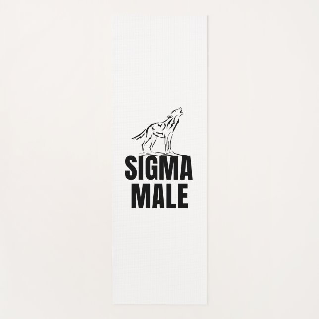 Tapete De Yoga Sigma Male Lone Wolf (Frente)