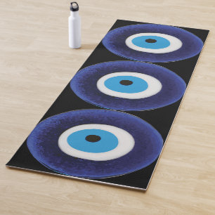 Tapete De Yoga Símbolo mau da protecção ocular de Nazar